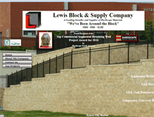 Tablet Screenshot of lewisblock.com